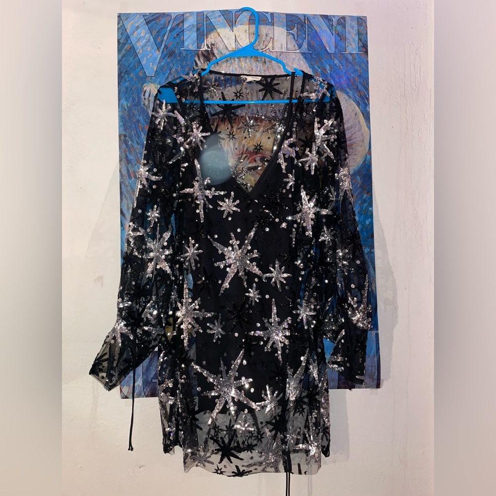 Stardust Mini Dress For Love & Lemons